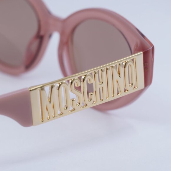 Moschino MOS160/S 035J 2S Sunglasses Pink Cat Eye Frame, Pink Lenses - Picture 6 of 11